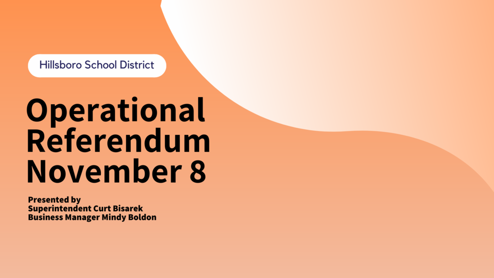 Operational Referendum November 8