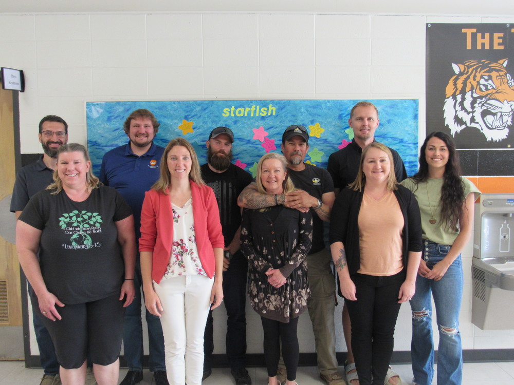  Community Read Participants Standing